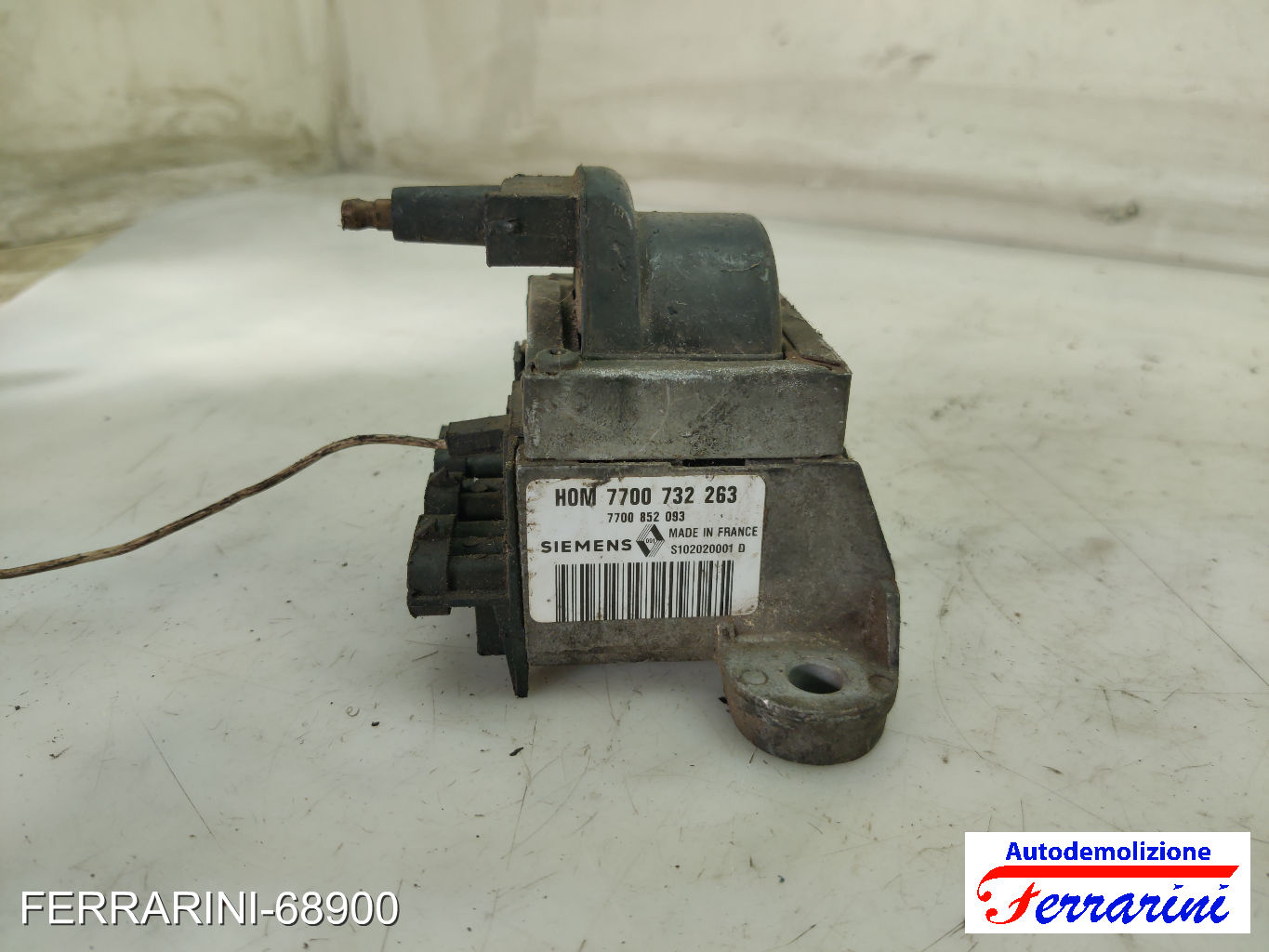 Bobina Di Accensione RENAULT CLIO 1 5/357, B/C57 1.2 1990-1998 7700732263