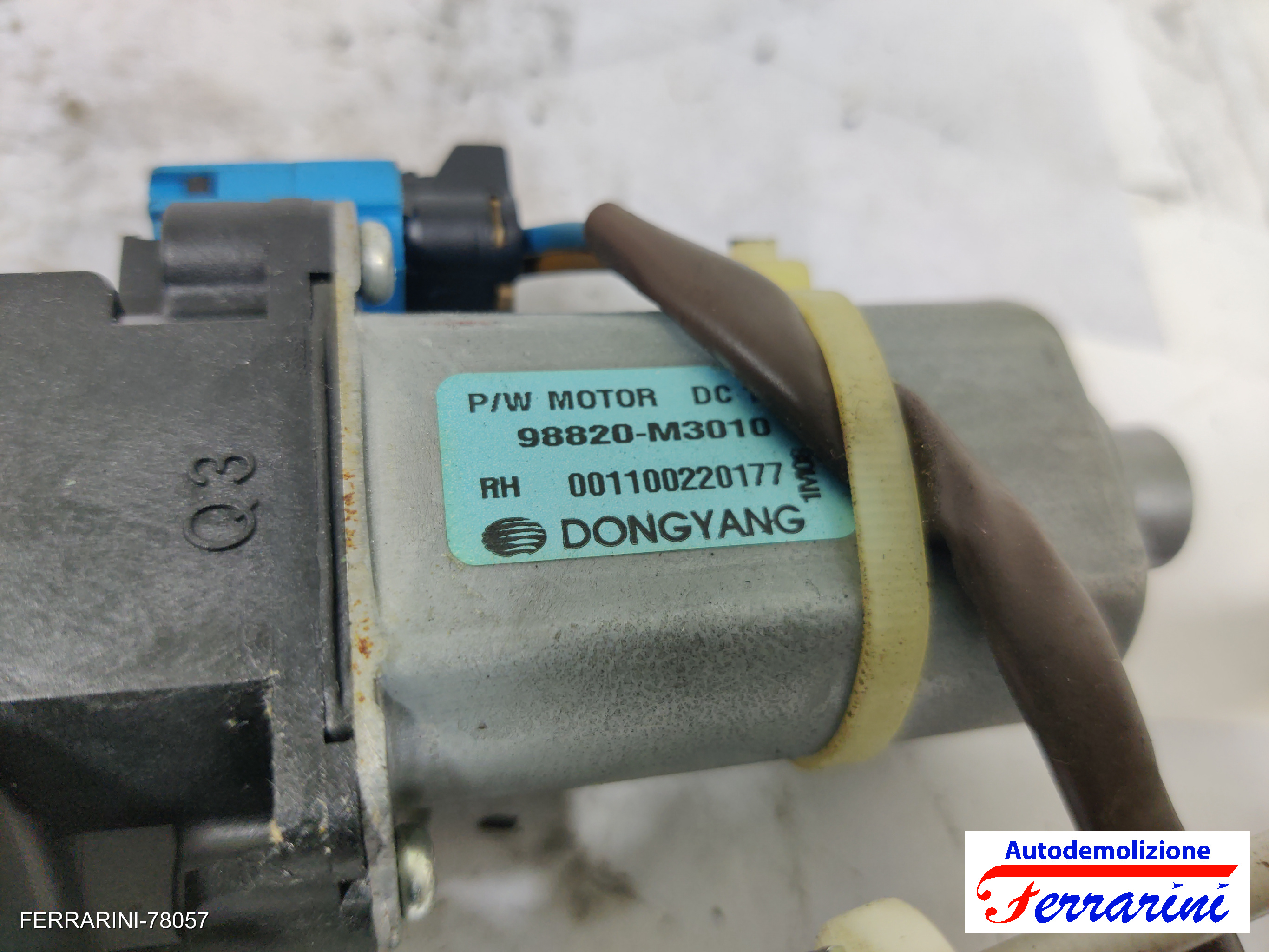 Alzavetro CHEVROLET SPARK M300 2010-2015 destro, dx, frontale, anteriore