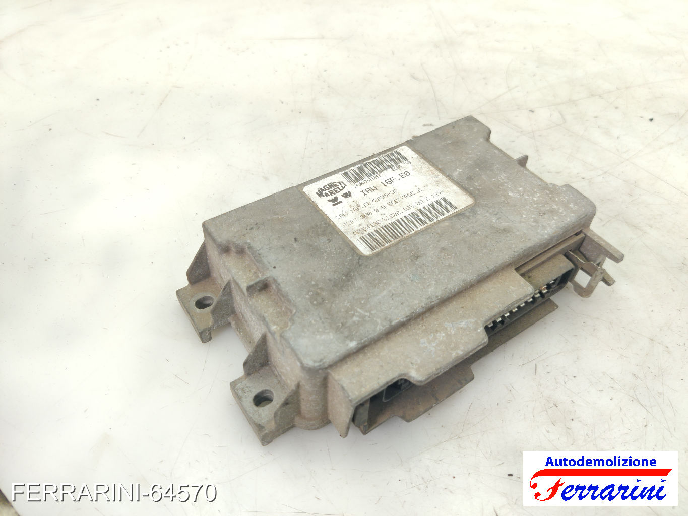 Centralina Motore FIAT CINQUECENTO 500 170 0.9 I.E S 1991-1999 46524180, 6A3537