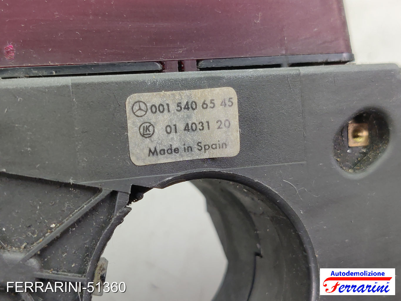 Devioluci MERCEDES CLASSE M W163 1999-2005 0015406545, LS203069Q1, 20306901