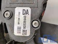 Pedale Acceleratore OPEL MERIVA A X03 1.7 CDTI 2003-2010 93335443, 6PV00811002