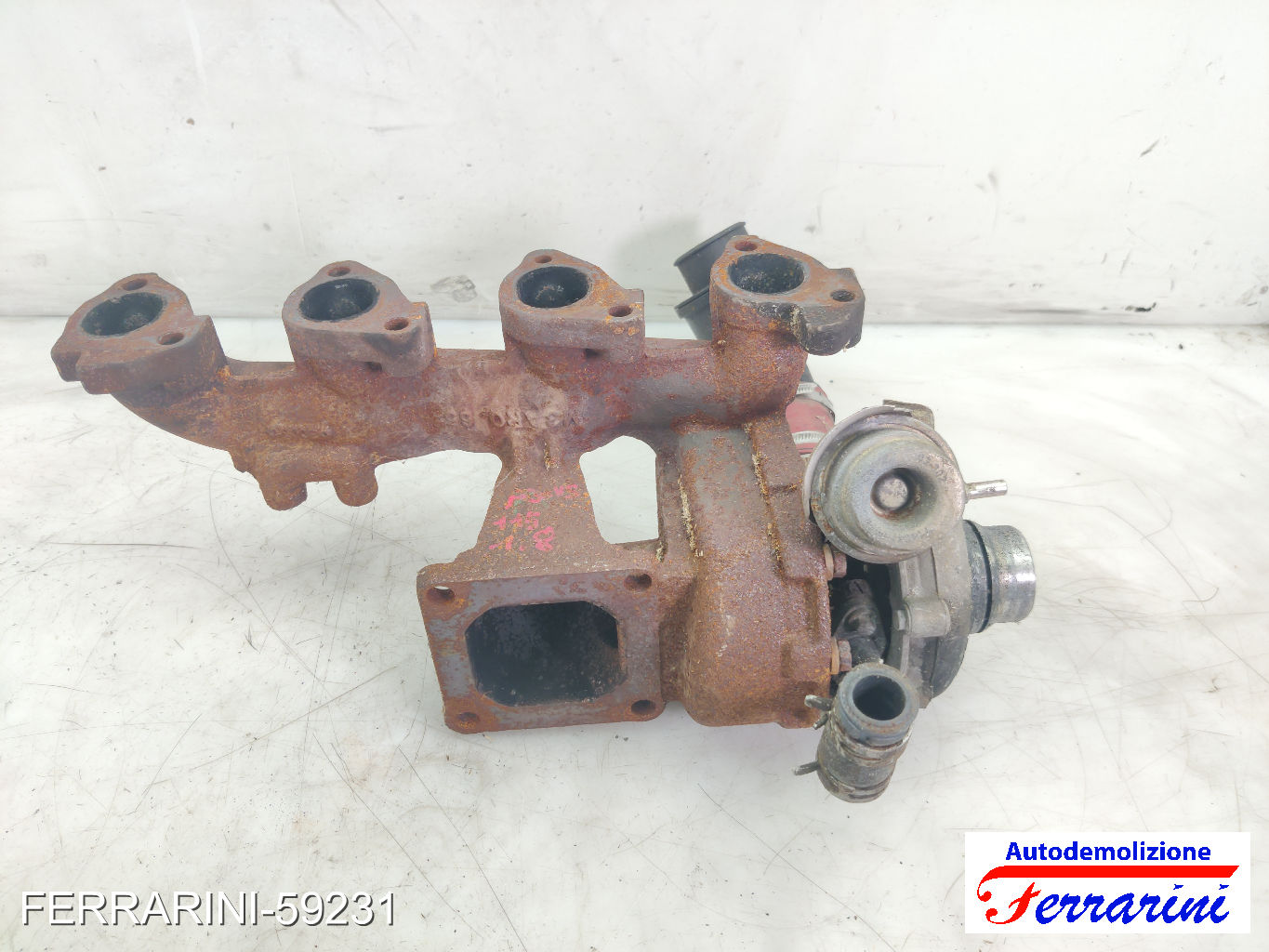 Turbina FORD FOCUS DFW 1.8 TDCI 2001-2004 1S4Q6K682AL, 1S4Q6K682AP, 1S4Q6K682AH