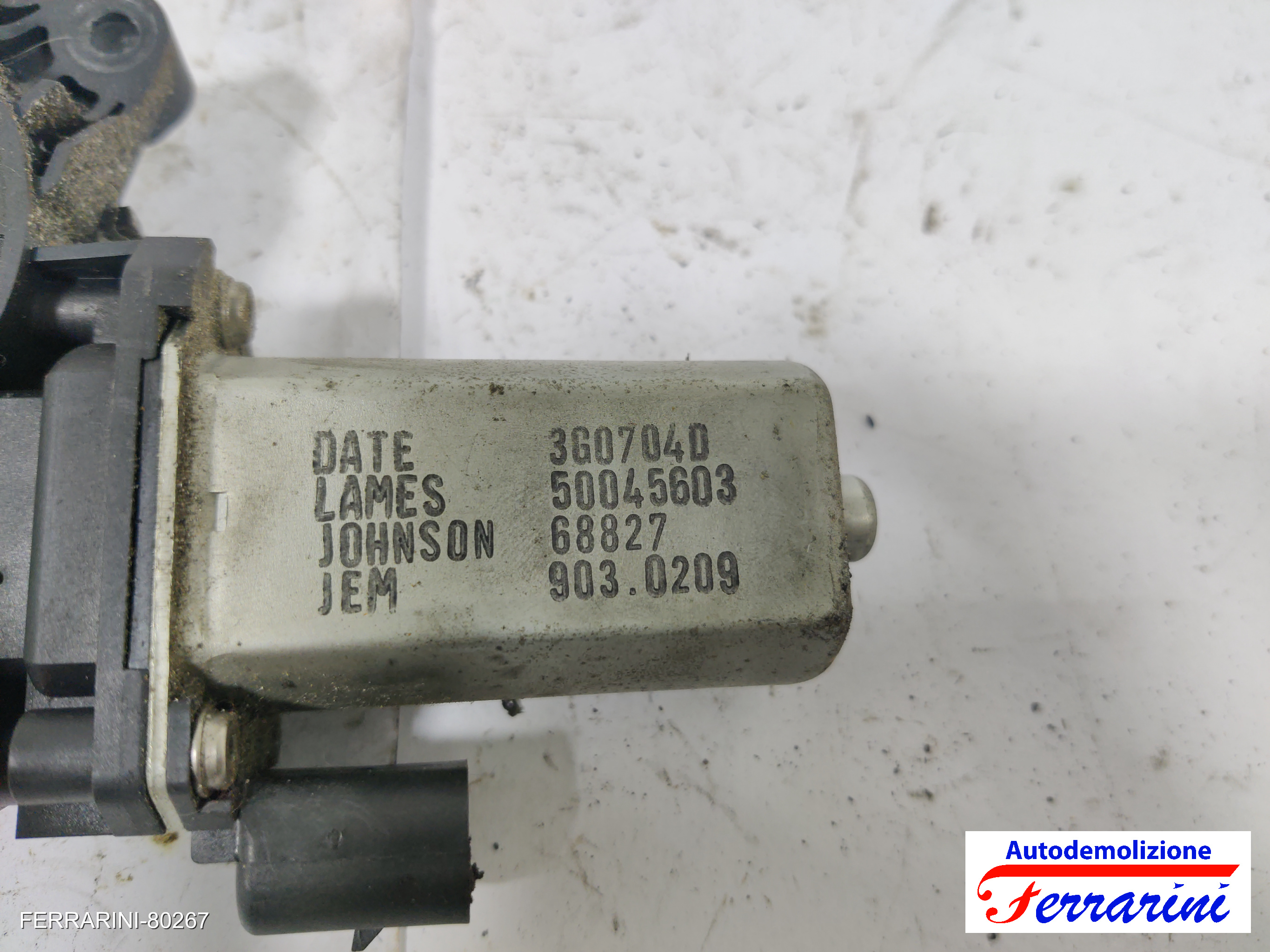 Motorino Alzavetro LANCIA MUSA 350 1.4 2004-2012 46841278, 50045603, 68827 7