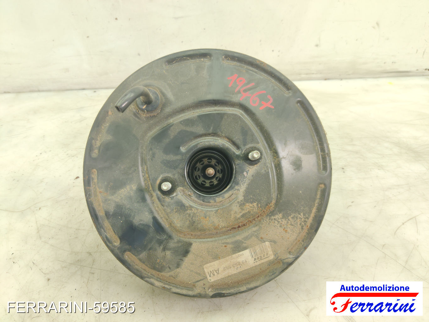 Servofreno OPEL MERIVA A X03 1.3 CDTI 2003-2010 13253552, 93191204, 5544019