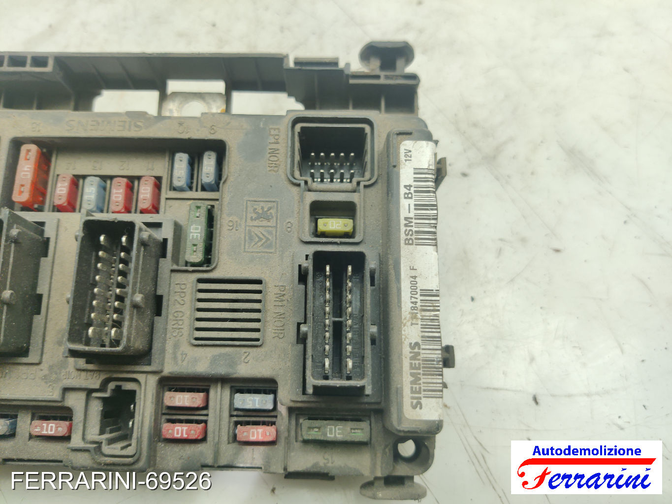Body Computer PEUGEOT 307 SW 3H 2.0 HDI 90 2002-2008 9647000480, T118470004 8