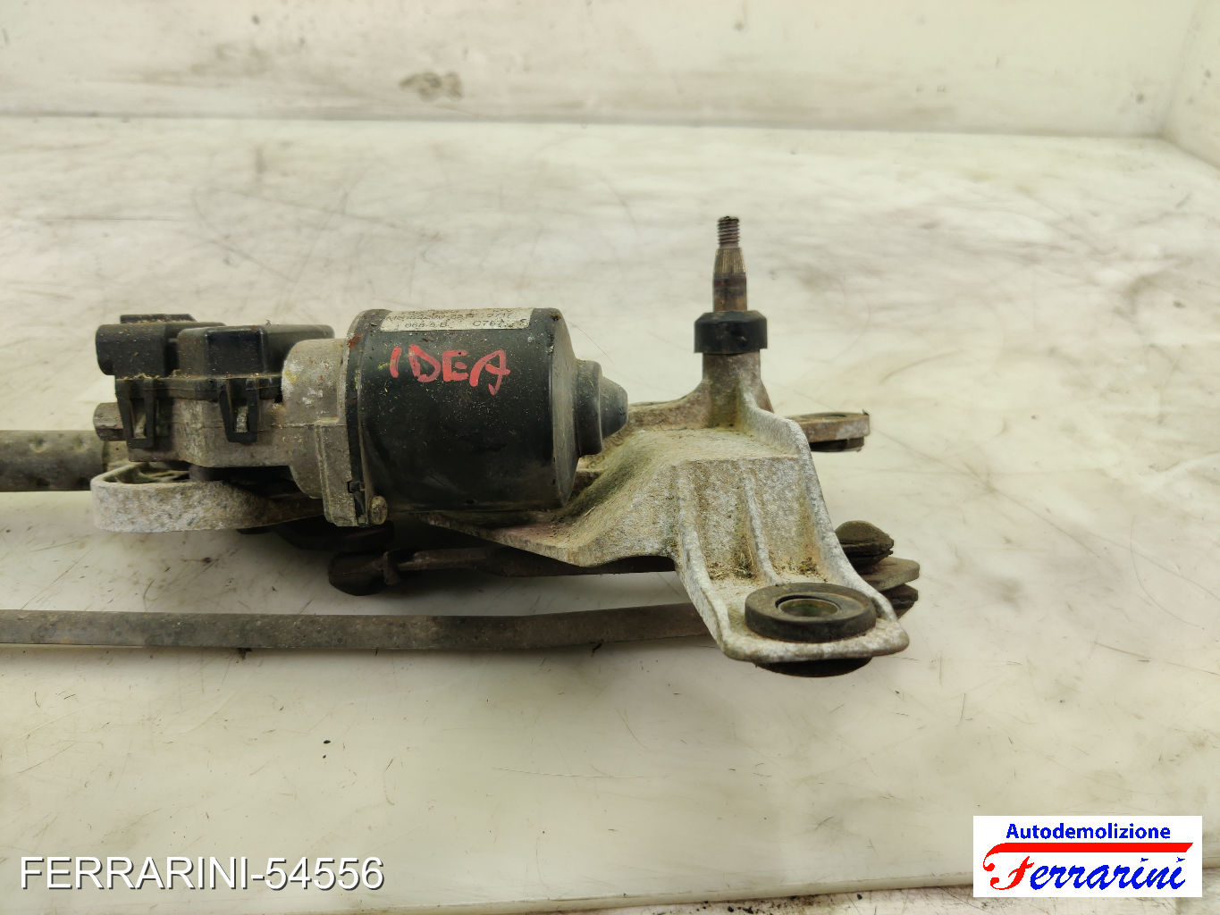 Fiat Idea Spazzacqua Motorino Tergicristallo ALFA ROMEO 147 937 2004-2010