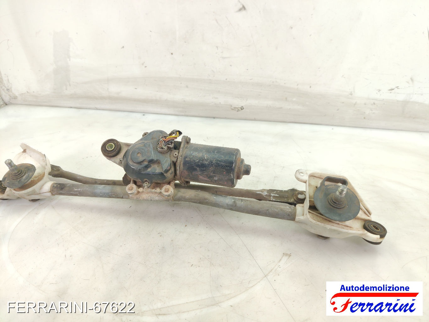 Spazzacqua Motorino Tergicristallo NISSAN MICRA 3 K12 2003-2010 anteriore
