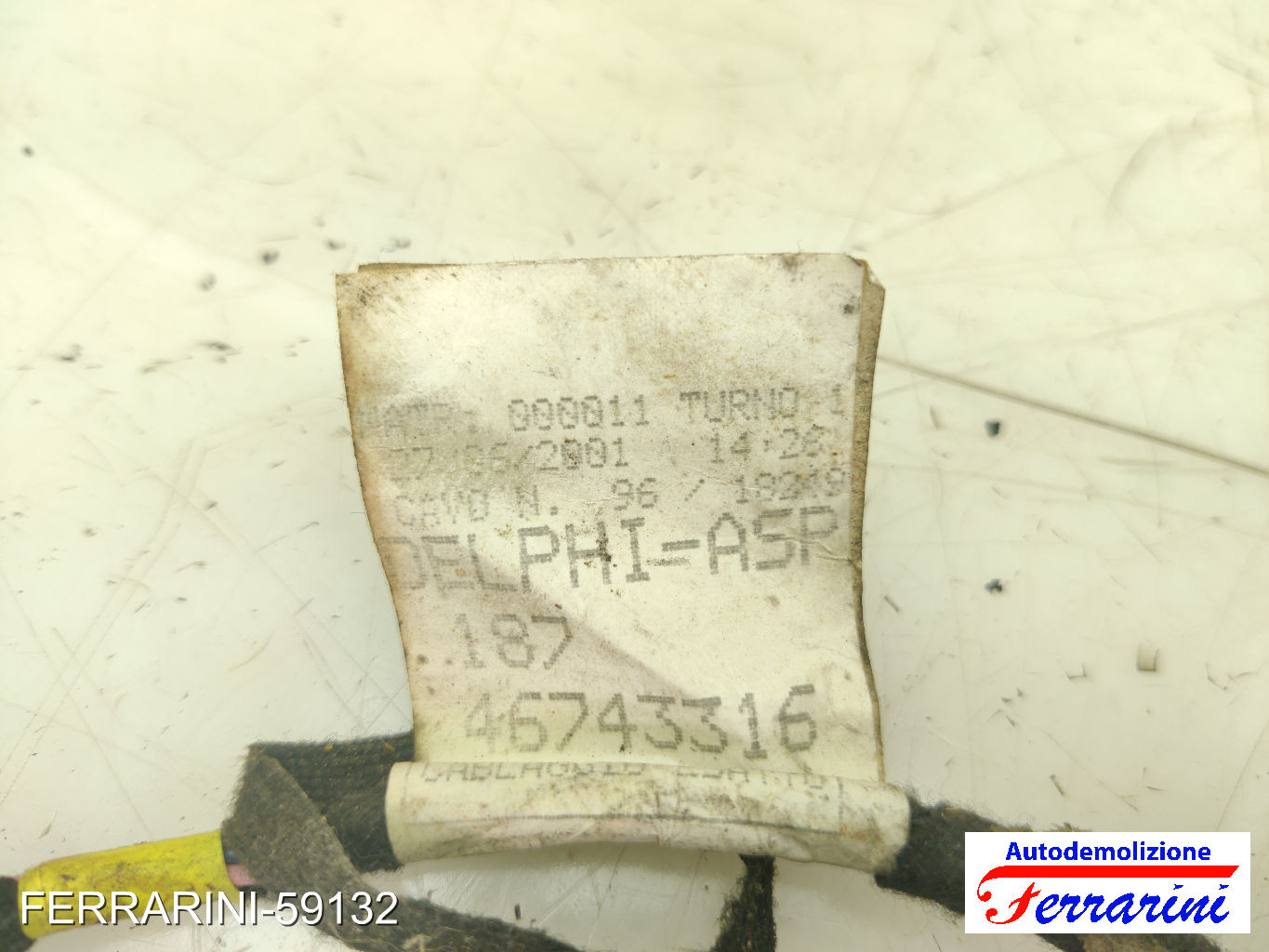centralina servosterzo elettrico FIAT SEICENTO 600 187 1.1 1998-2010 46746491