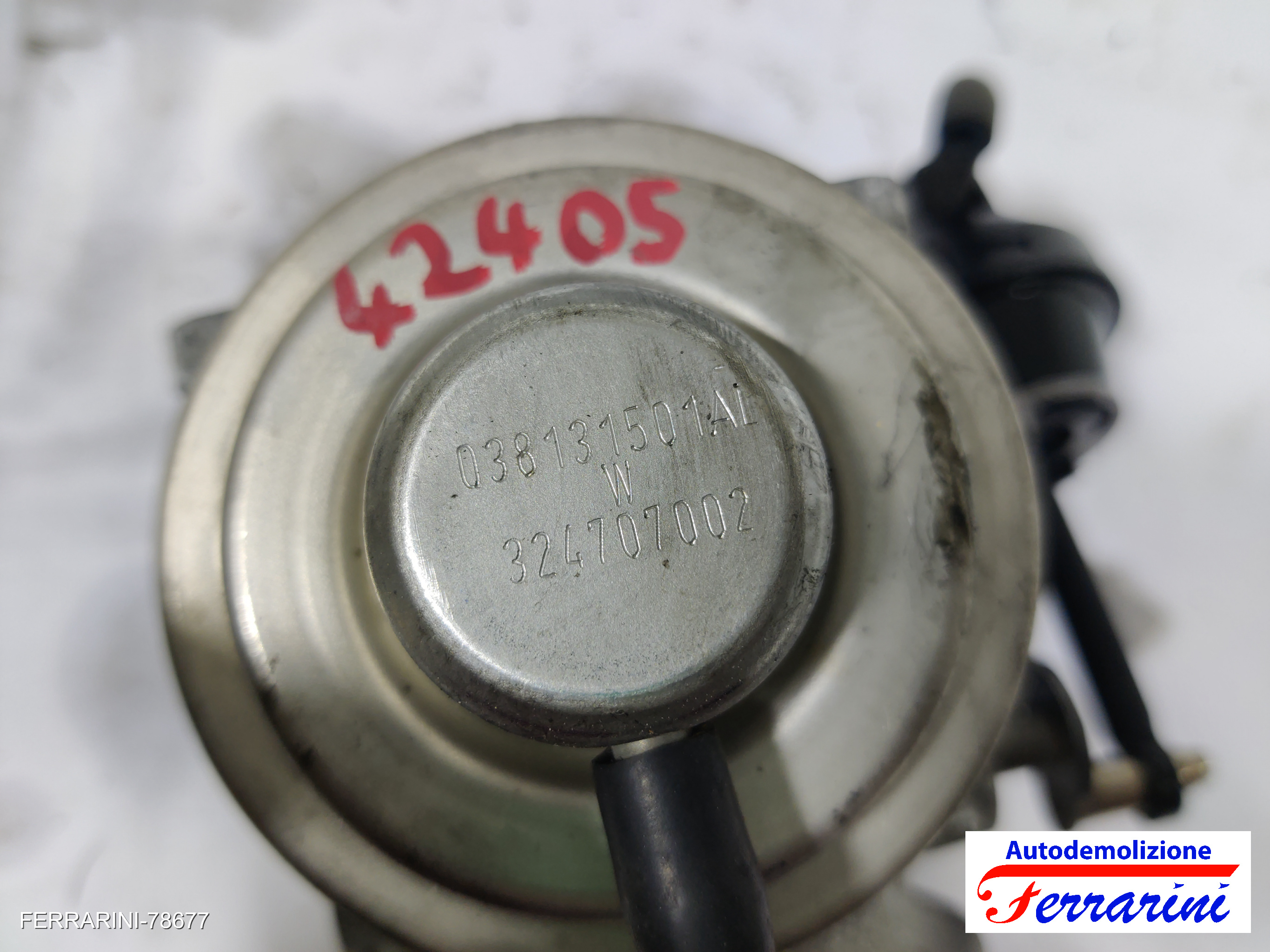 Valvola Egr VW PASSAT VARIANT 3B6 1.9 TDI 2000-2005 038131501AL, 324707002