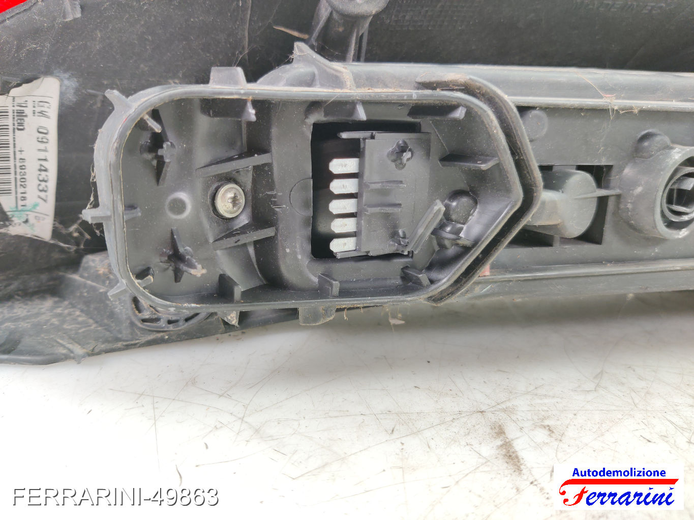 Fanalino Stop Posteriore OPEL CORSA C X01 2003-2009 destro, dx 93170223, 9196364