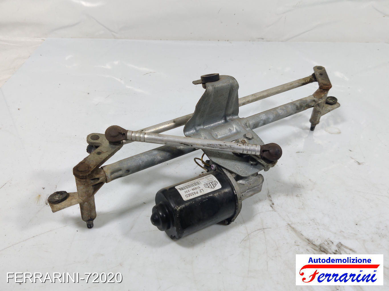 Spazzacqua Motorino Tergicristallo OPEL CORSA C X01 2000-2009 anteriore