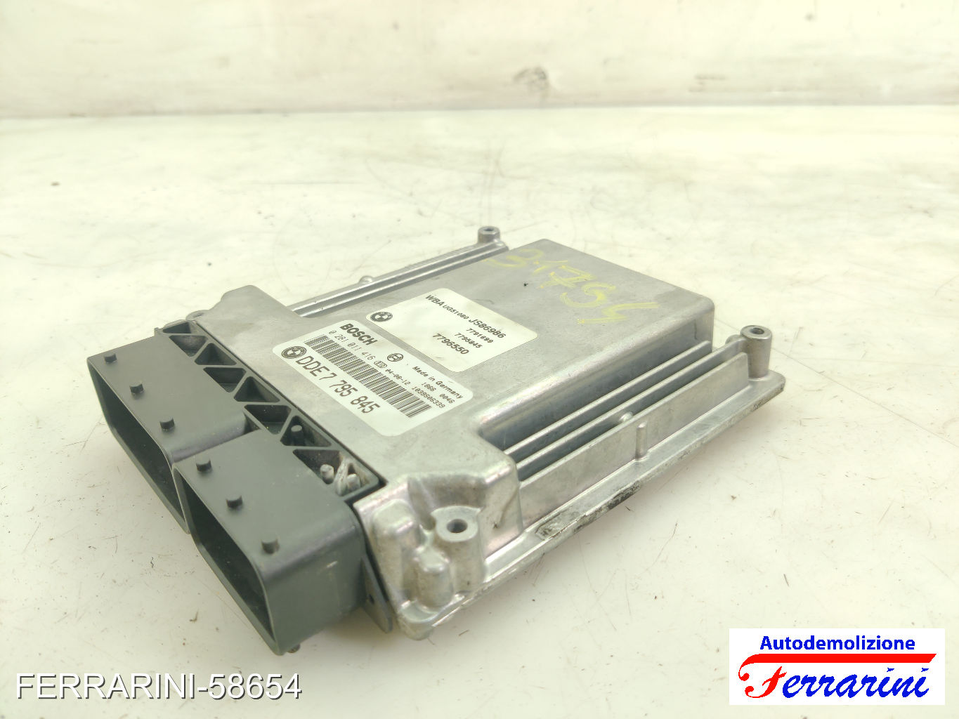 Centralina Motore BMW SERIE 1 E87 120D 2004-2011 7795845, 0281011416, 7796550
