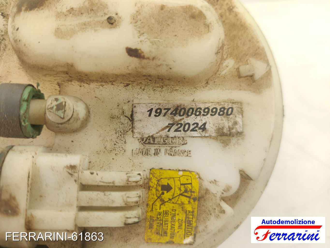Cestello Pompa Galleggiante Serbatoio RENAULT TWINGO 1 C06 1.2 1996-2007 8