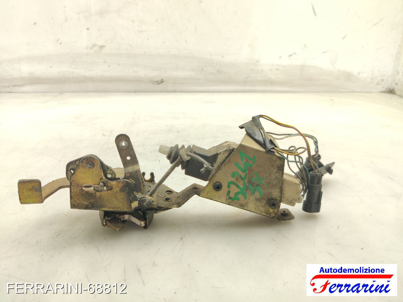 elettrica Serratura Porta FIAT PANDA 141 1992-1996 sinistro, sx, frontale 6