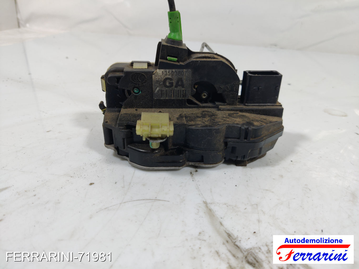 Serratura Porta OPEL INSIGNIA A G09 2008-2017 sinistro, sx, posteriore, post 6