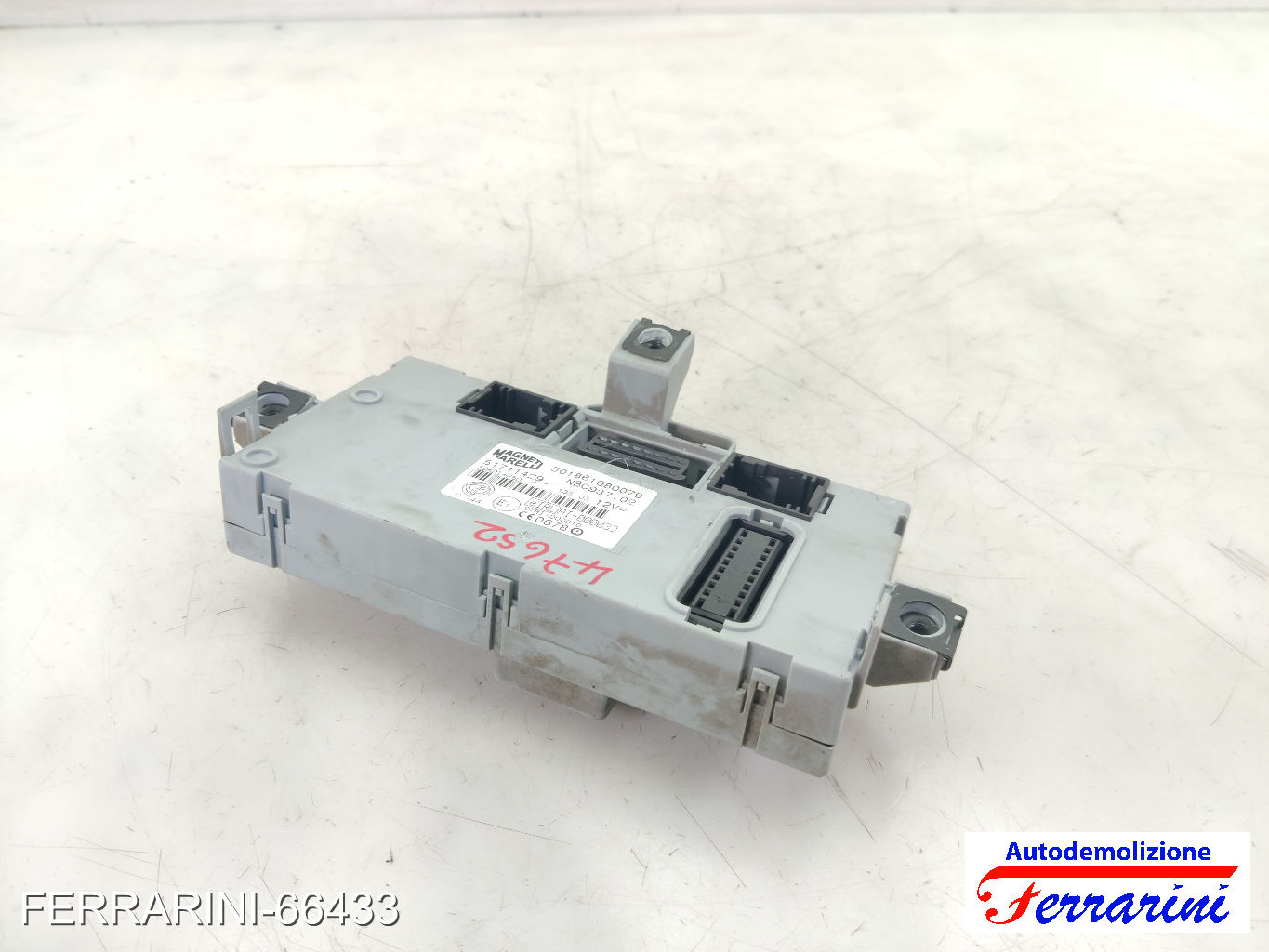 Body Computer ALFA ROMEO 147 937 1.6 16V T.SPARK 2001-2010 51711429