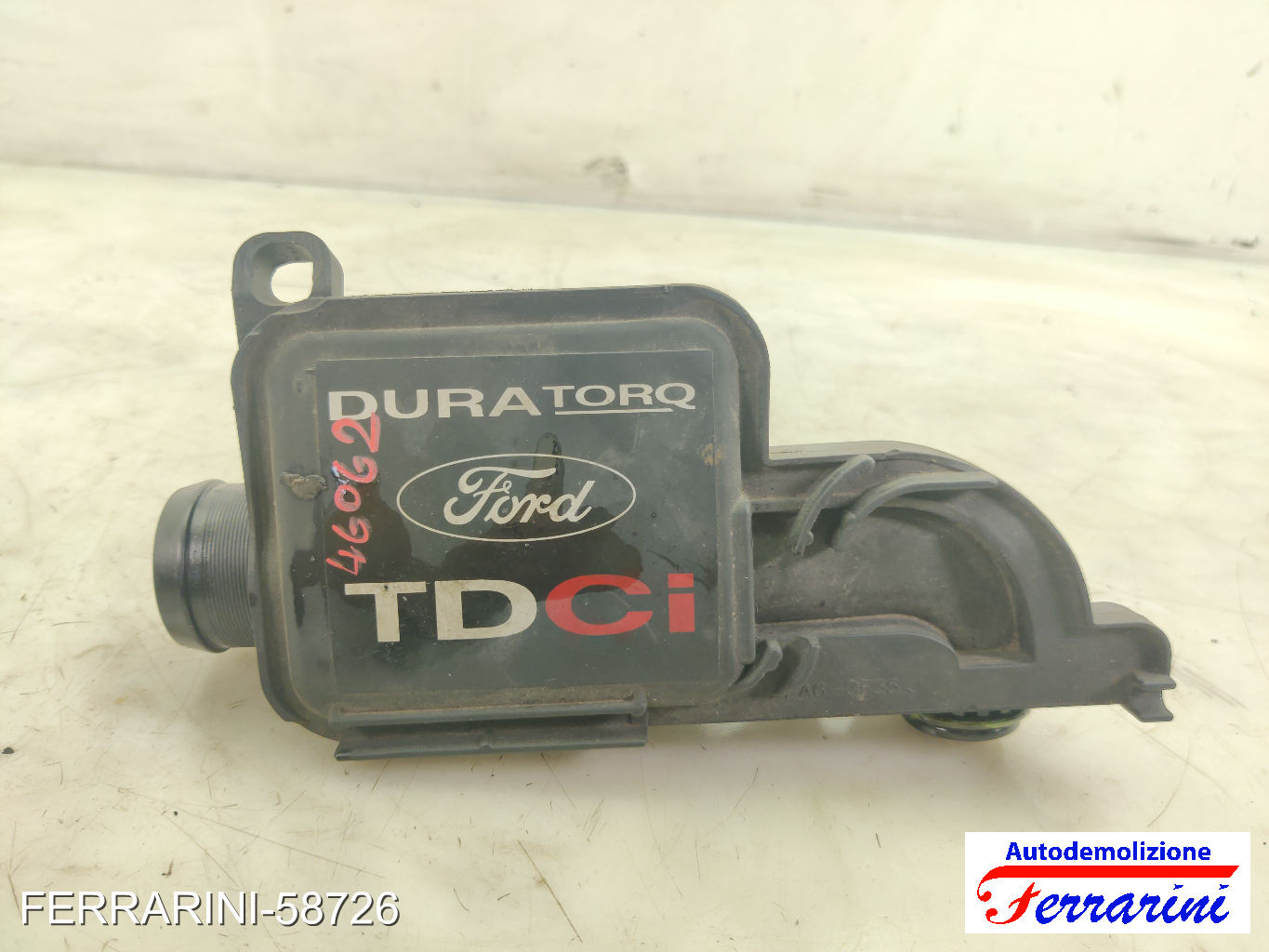 silenziatore aspirazione FORD FIESTA 5 JD, JH 1.4 TDCI 2001-2008 9650712480