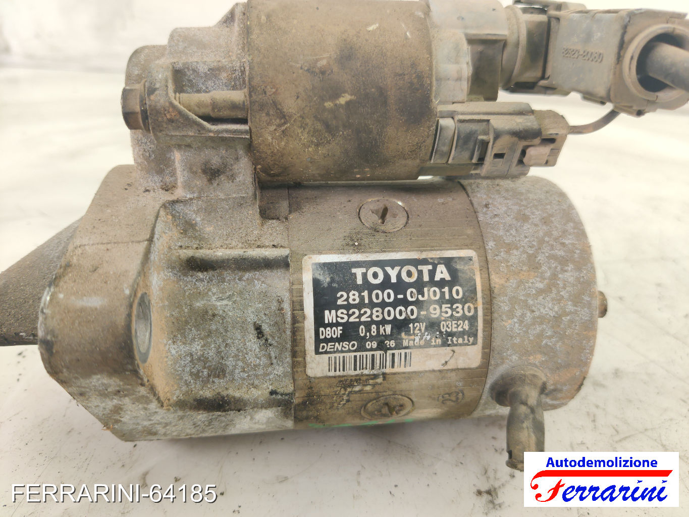 Motorino Avviamento TOYOTA COROLLA E12 1.4 VVT-I 2001-2007 281000D180 8