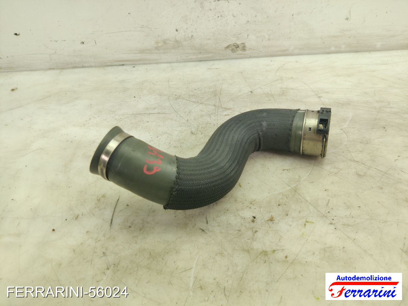 manicotto intercooler RENAULT MEGANE 3 COUPÉ DZ0/1 1.5 DCI 2009-2015 144602487R