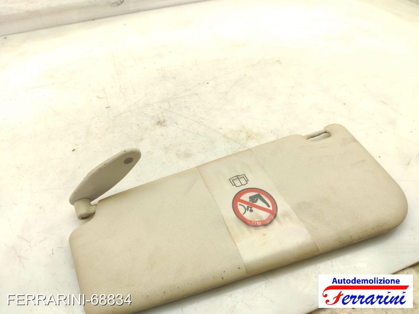 Aletta Parasole FIAT PUNTO 188 2003-2012 destro, dx 735367821, 60205