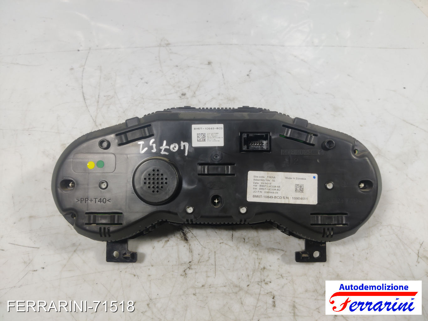 Quadro Contachilometri FORD FOCUS 3 TURNIER 1.6 TDCI 2010-2023 BM5T10849BCD 9