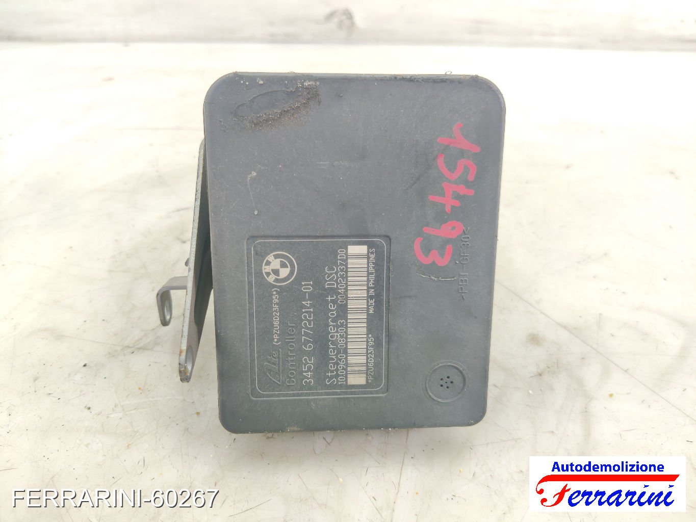 Centralina Pompa Abs BMW SERIE 3 E90 320D 2004-2011 3451677221301, 3452677221401 6