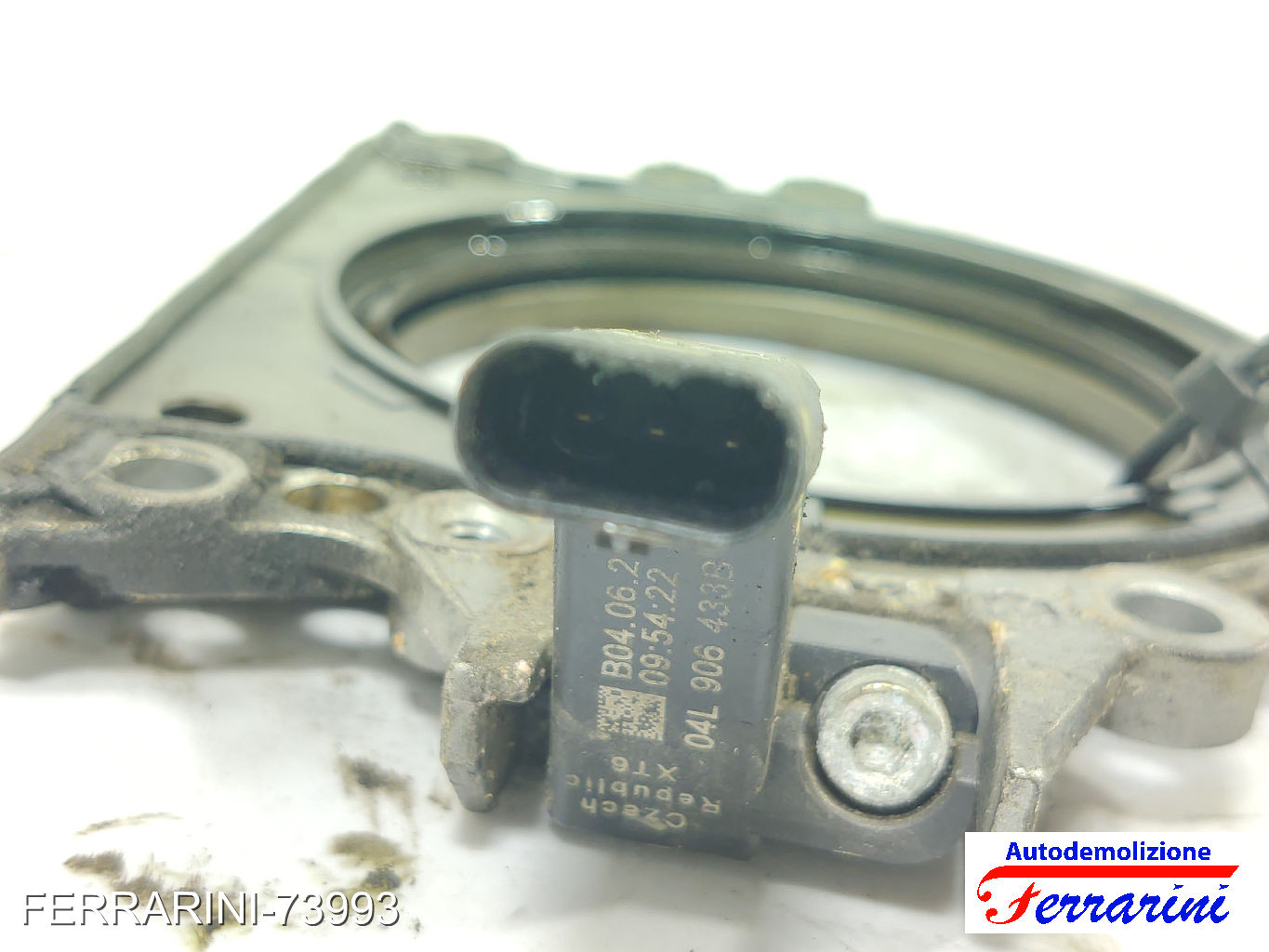 flangia paraolio albero sensore giri CRBC VW GOLF 7 5G1, BE1, BE2, BQ1 2.0 TDI 6