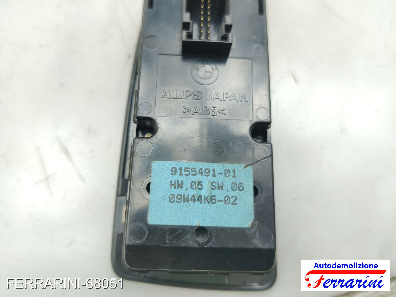 Pulsantiera Tastiera Alzavetro BMW SERIE 1 E87 2004-2011 sinistra, sx, frontale 6