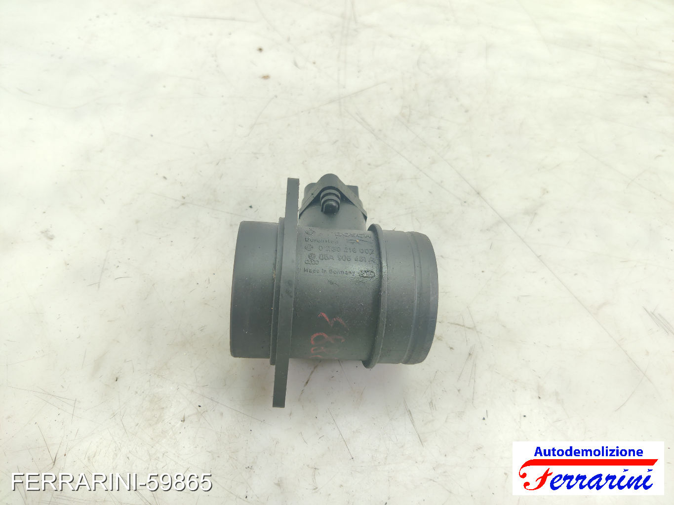 Debimetro SEAT TOLEDO 2 1M2 1.8 20V 1998-2004 06A906461AX, 06A906461A
