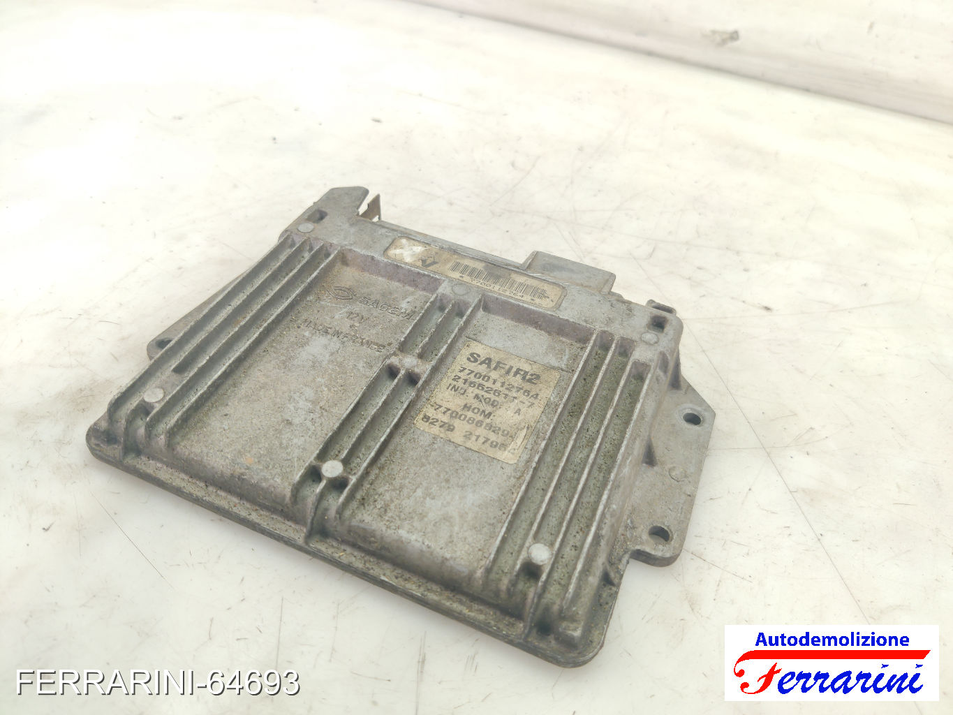 Centralina Motore RENAULT CLIO 2 BB, CB 1.2 1998-2010 7700112764, 7700868294