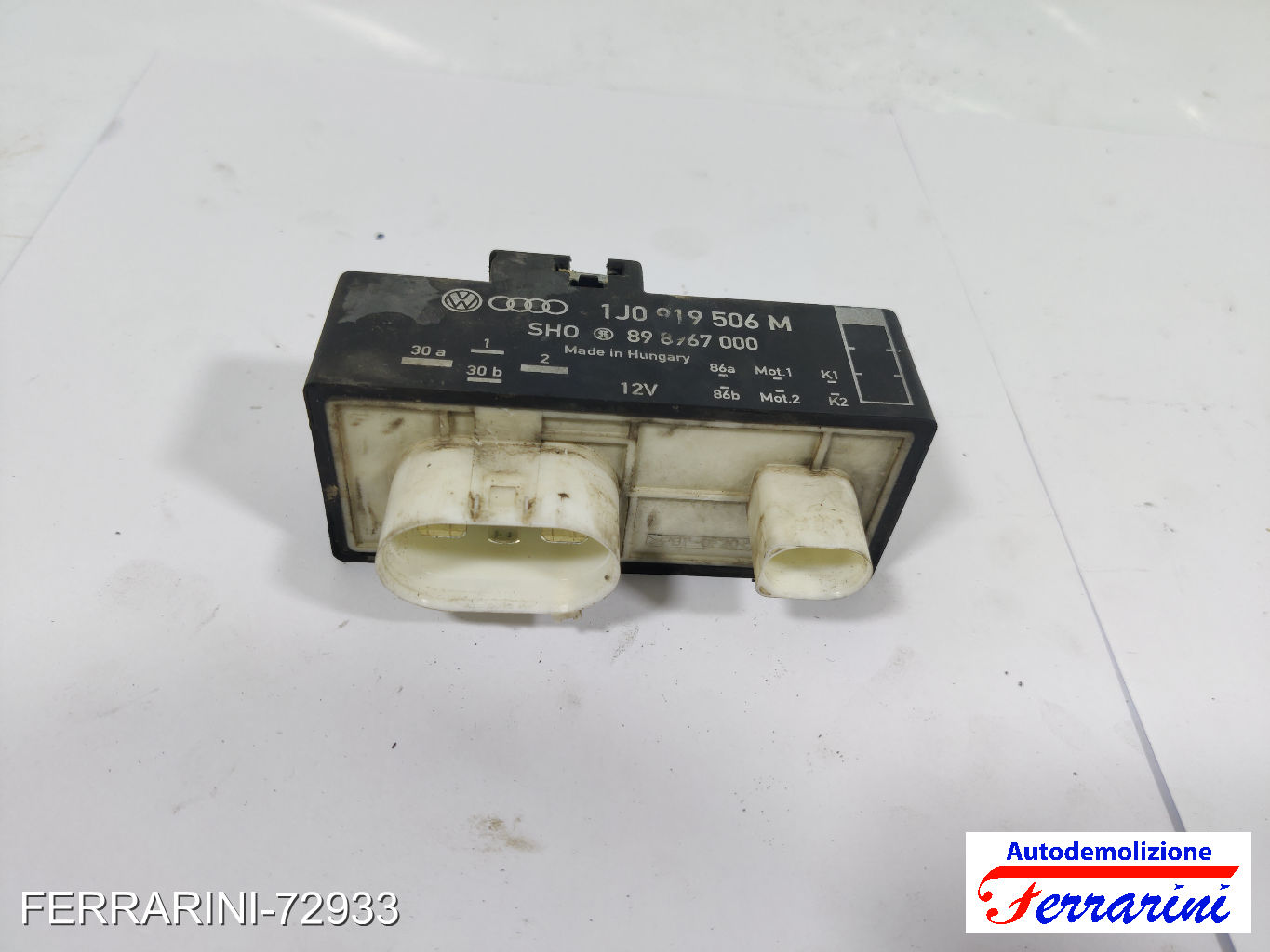 Centralina Ventola Radiatore SKODA FABIA 1 COMBI 6Y5 1.9 TDI 2000-2007 7