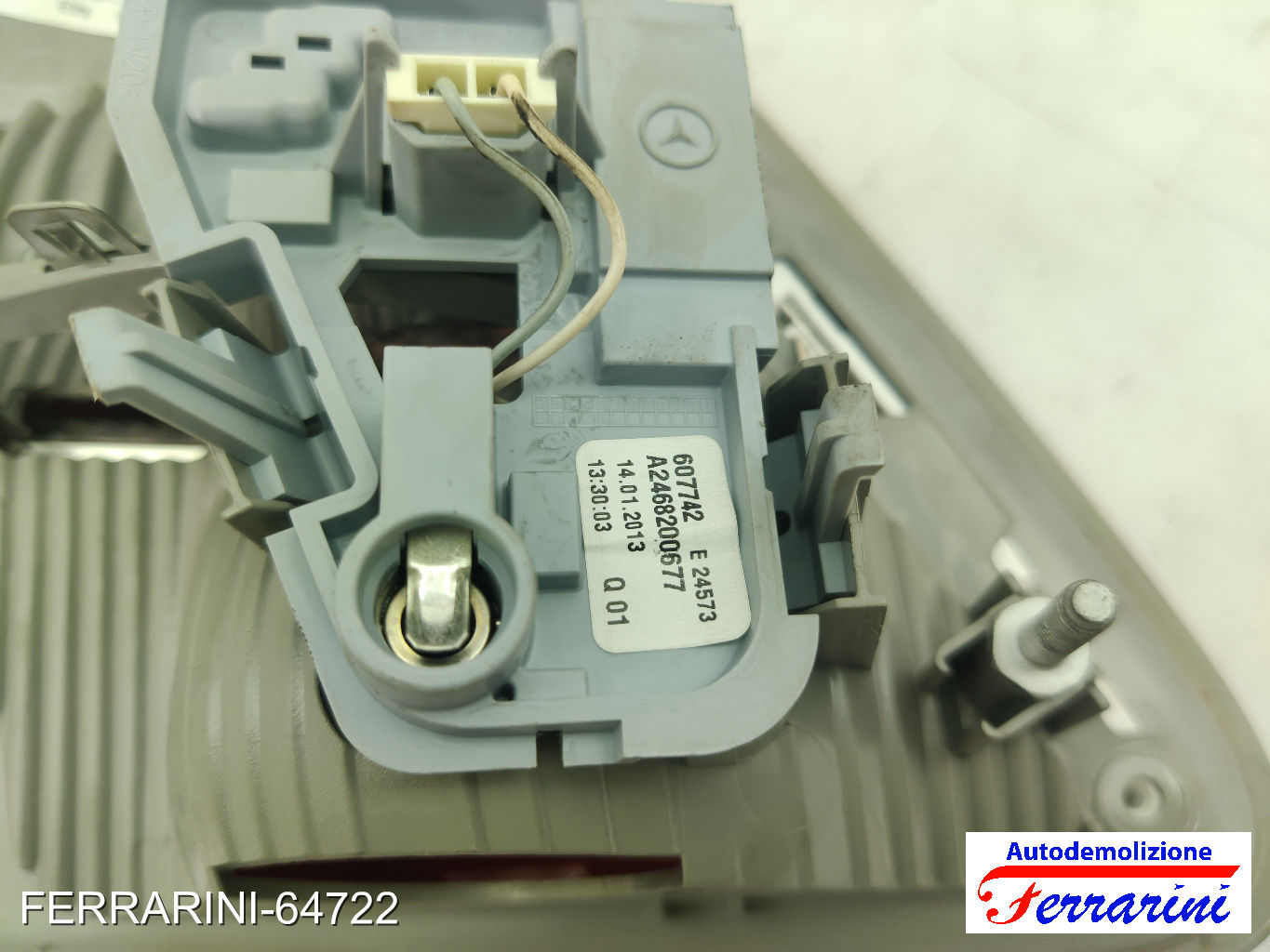 Fanalino Stop Posteriore MERCEDES CLASSE B W242, W246 2011-2014 destro, dx
