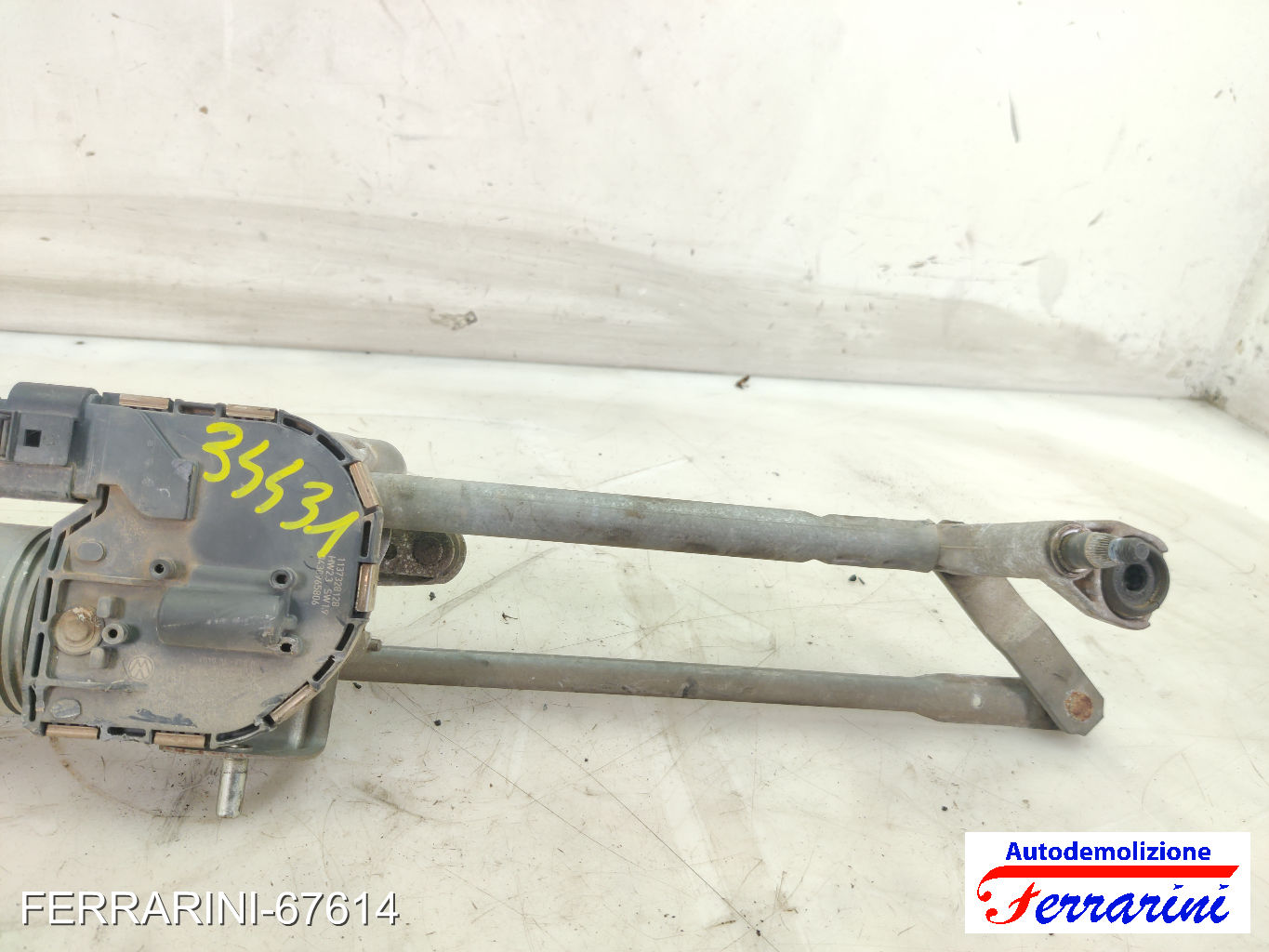 Spazzacqua Motorino Tergicristallo VW GOLF 5 1K1 2003-2008 anteriore, frontale