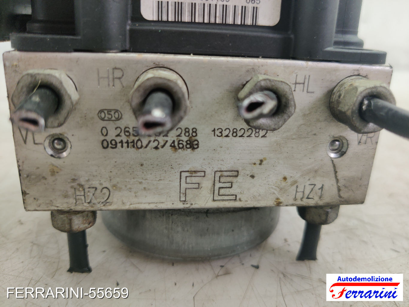 Centralina Pompa Abs OPEL CORSA D S07 1.2 2006-2014 13282282, 0265800796 8