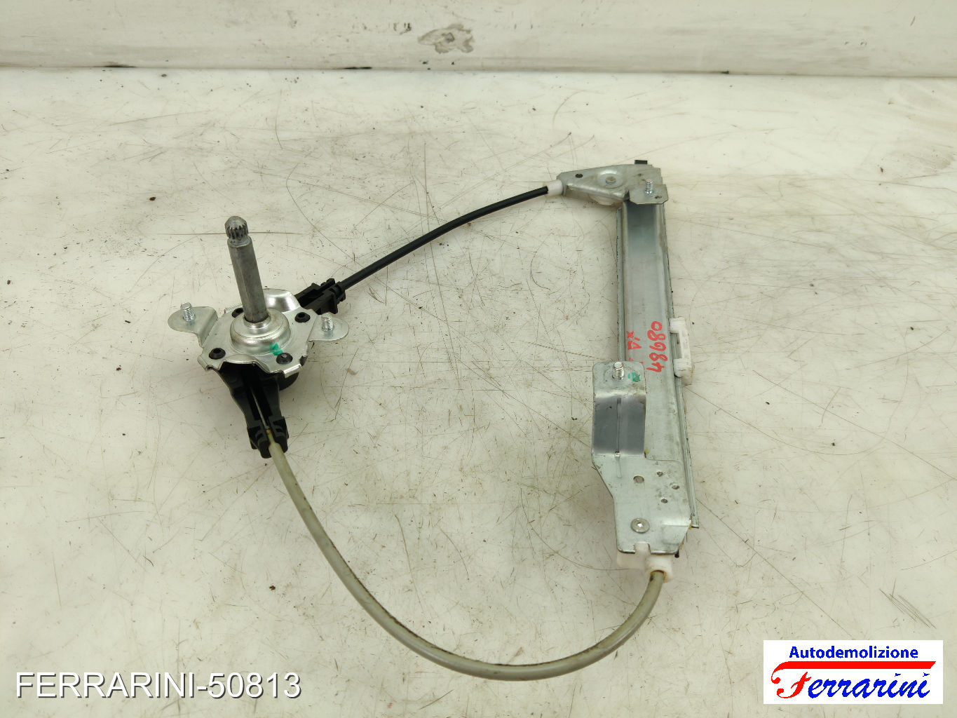 Alzavetro FIAT GRANDE PUNTO 199 2005-2013 destro, dx, posteriore, post 110050 6