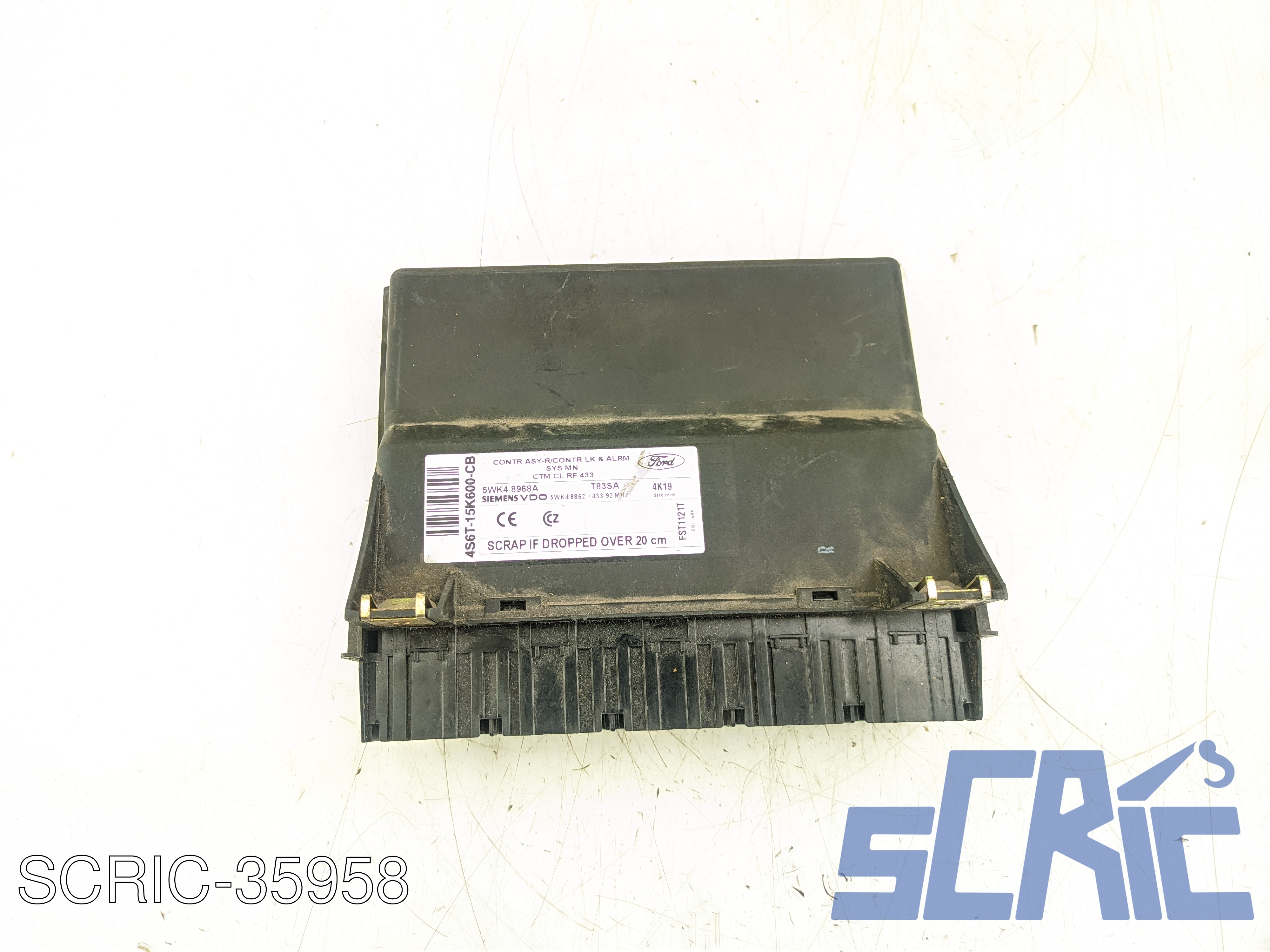 Centralina Chiusura Centralizzata FORD FIESTA 5 JD, JH 2001-2008 4S6T15K600CB