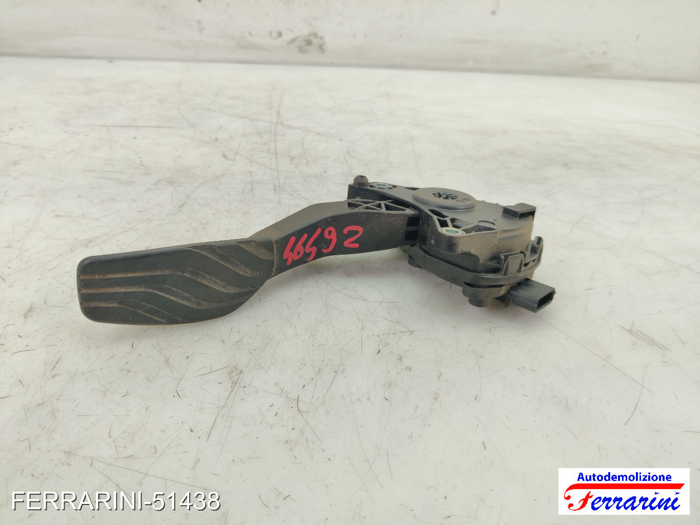 Pedale Acceleratore NISSAN QASHQAI 2 J11 1.5 DCI 2013-2023 180024BA0B