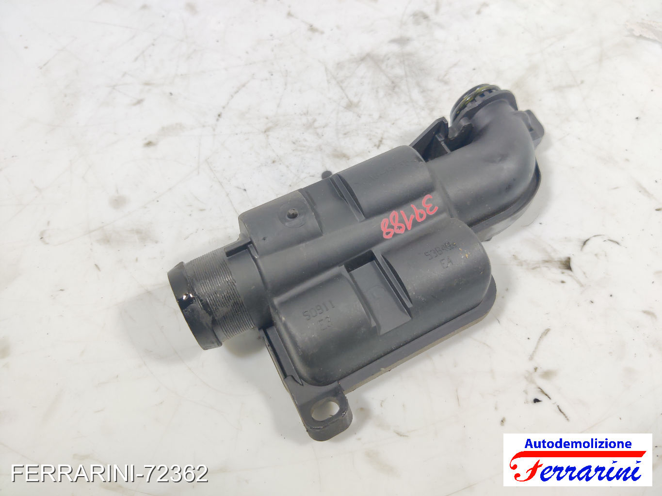 tubo aria aspirazione silenziatore FORD FIESTA 5 JD, JH 1.4 TDCI 2001-2008