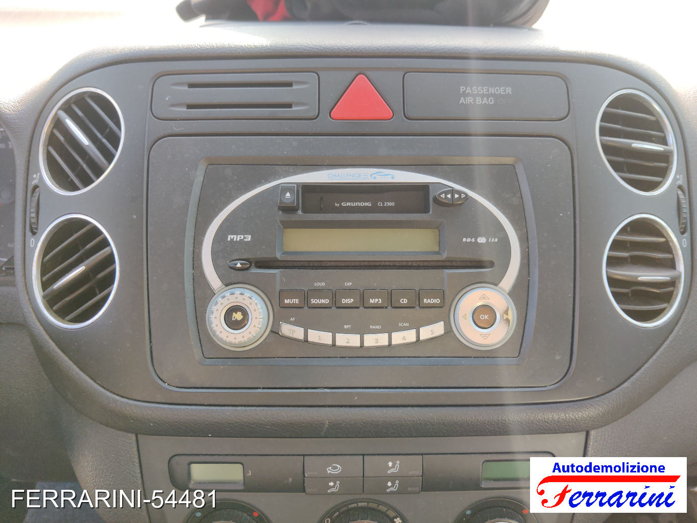 Vw Golf Plus 5 521, 5M1 1.9 TDI 105CV 2005-2009