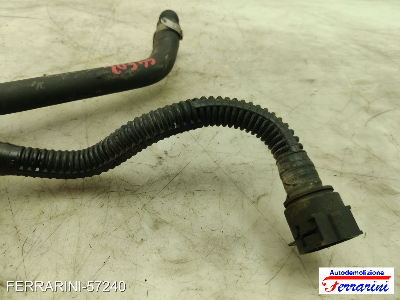 tubo acqua raffreddamento EGR FIAT BRAVO 2 198 1.6 D MULTIJET 2007-2014 55209653