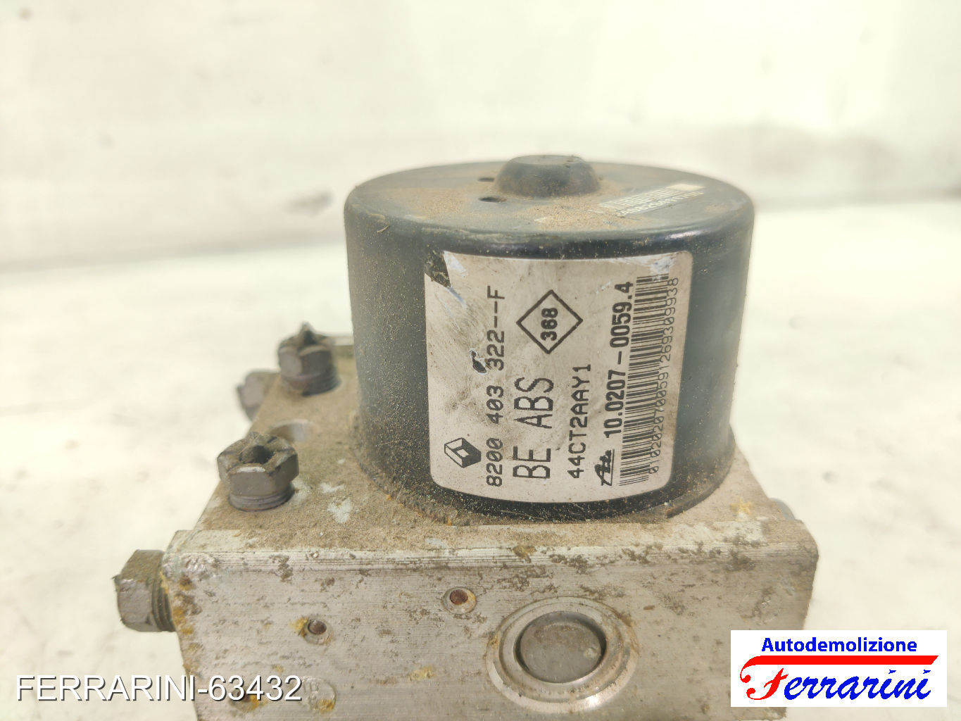 Centralina Pompa Abs RENAULT TWINGO 2 CN0 1.2 16V 2007-2014 8200403322 9