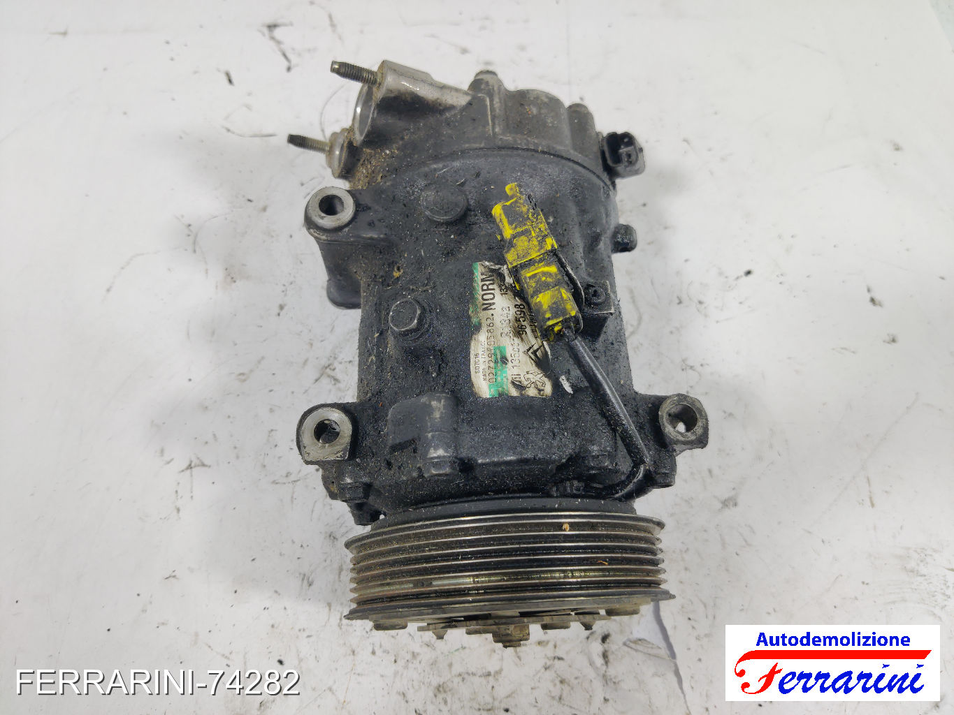 Compressore Clima PEUGEOT 307 3A/C 1.6 HDI 2005-2009 9659875880, 02729705862 8