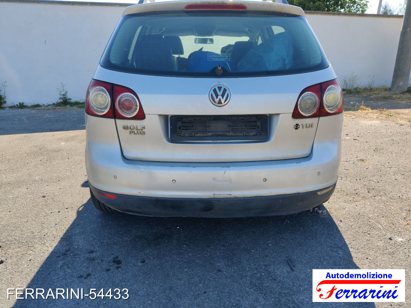 Vw Golf Plus 5 521, 5M1 1.9 TDI 105CV 2005-2009