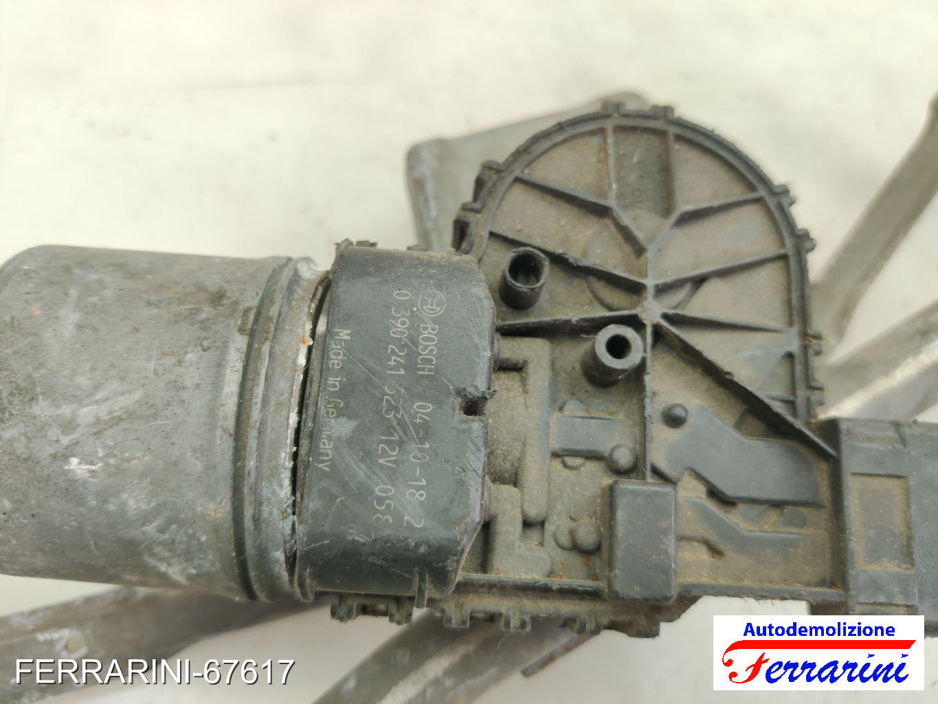Spazzacqua Motorino Tergicristallo PEUGEOT 206 SW 2E/K 2002-2007 anteriore 7