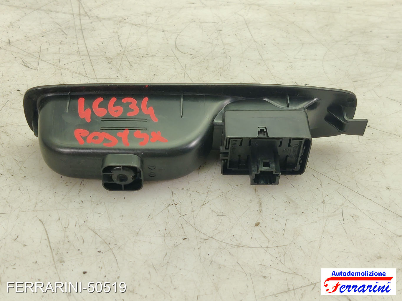 Pulsantiera Tastiera Alzavetro RENAULT MEGANE 4 B9A M N 2015-2023 sinistra, sx