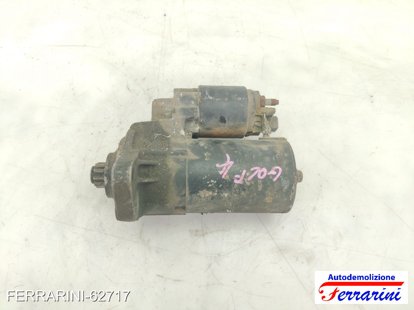 Motorino Avviamento VW GOLF 4 1J1 1.4 16V 1997-2004 0001121006, 020911023F