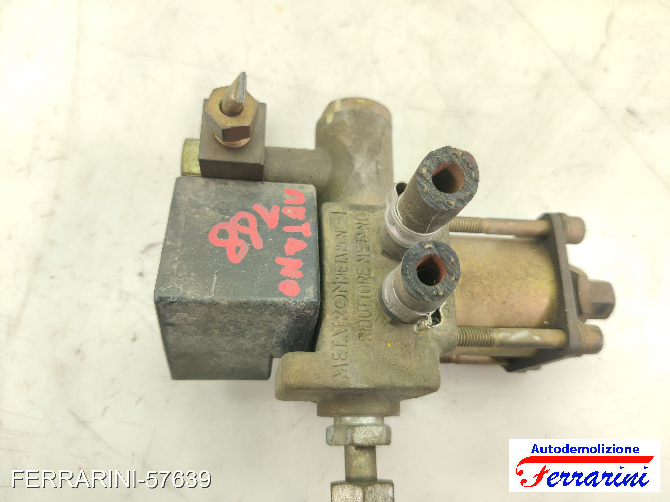 bifuel Metatron Riduttore Valvola Metano FIAT GRANDE PUNTO 199 1.3 D MULTIJET 11