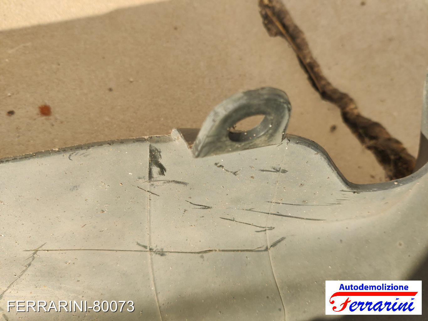 Paraurti FIAT SEICENTO 600 187 1997-2008 Retro 735006000, 71778303, 735245659 10
