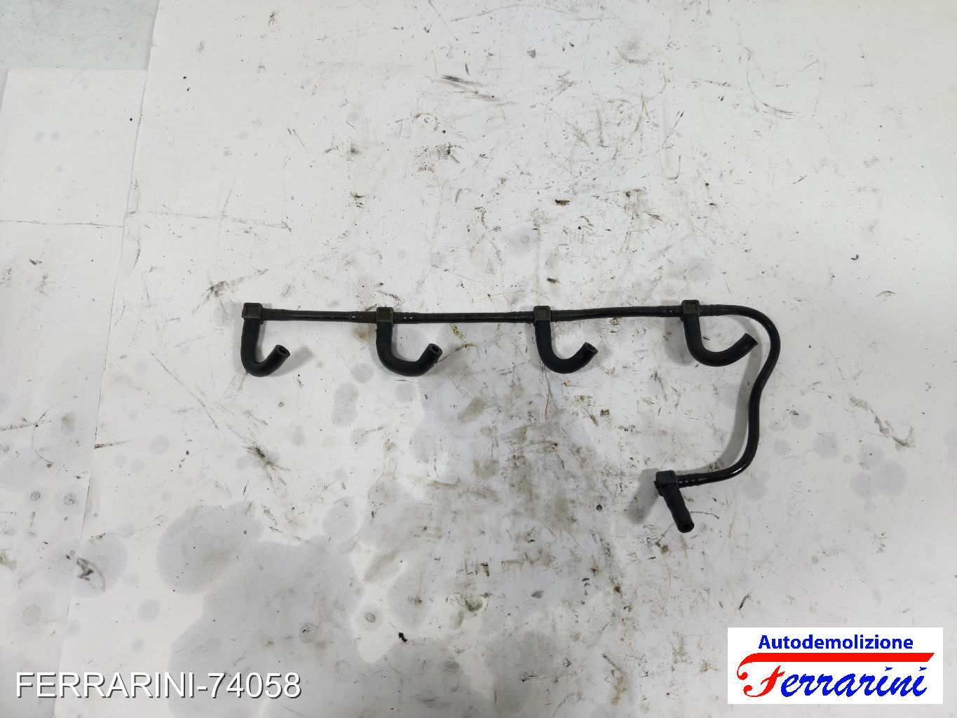 tubo recupero gasolio iniettori K9K F7 RENAULT SCENIC 2 JM0/1 1.5 DCI 2003-2005 7