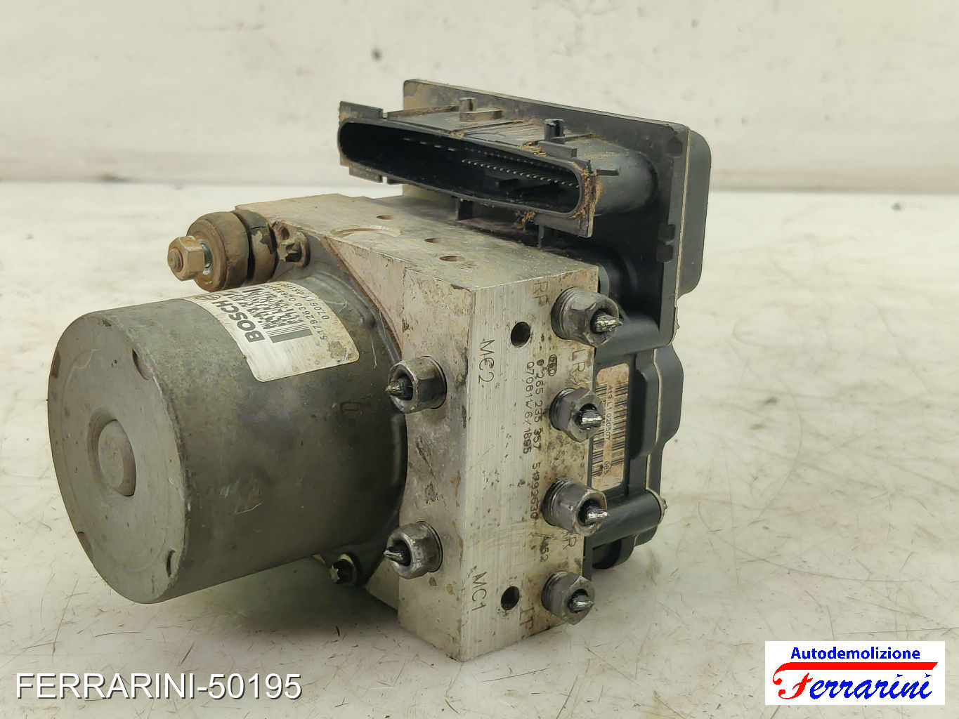 Centralina Pompa Abs ALFA ROMEO GT 937 1.9 JTD 2003-2010 51792630, 0265235357